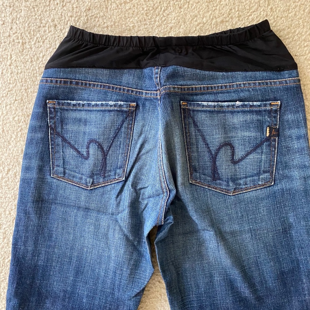 Citizens of humanity maternity denim jeans sz 32
